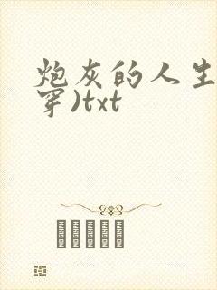 炮灰的人生(快穿)txt