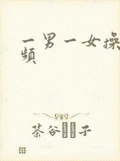 一男一女操的视频封面