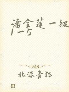 潘金莲一级淫片1一5封面