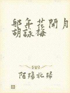 那年花开月正圆胡咏梅