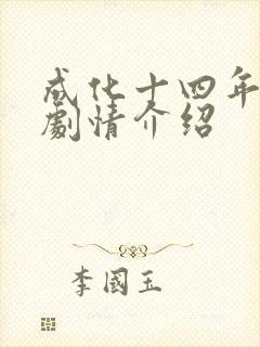 成化十四年分集剧情介绍封面