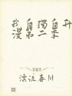 我自独自升级动漫第二季