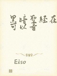 黑暗圣经在哪里可以看