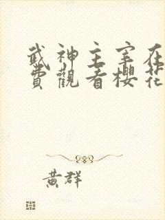 武神主宰在线免费观看樱花动漫