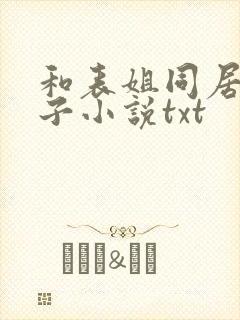 和表姐同居的日子小说txt封面