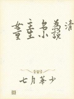 女主名为清瑶的重生小说