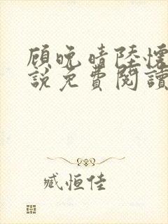 顾晚晴陆怀铮小说免费阅读最新章节