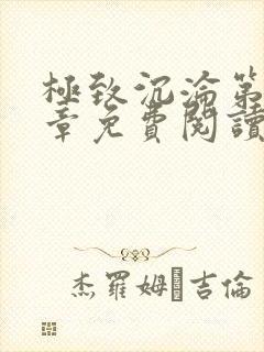 极致沉沦第70章免费阅读