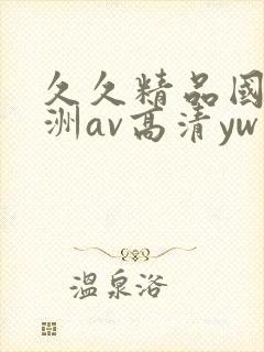 久久精品国产亚洲av高清yw封面