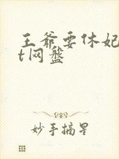 王爷要休妃txt网盘