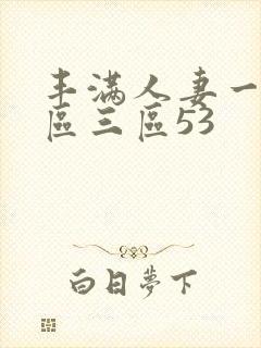 丰满人妻一区二区三区53