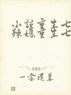 小说重生七零小辣媳重生七零小辣媳