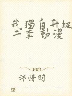 我独自升级 第二季 动漫