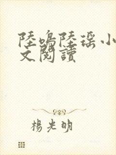 陆鸣陆瑶小说全文阅读