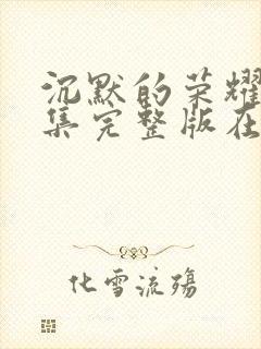 沉默的荣耀40集完整版在线观看免费