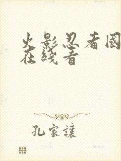 火影忍者国语版在线看