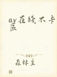 av在线不卡二区