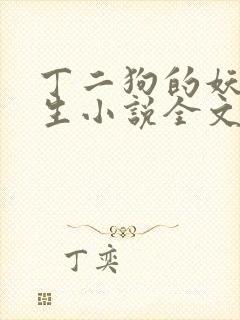 丁二狗的妖孽人生小说全文无删减