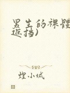 男生的裸体(无遮挡)封面