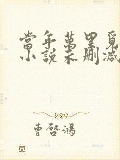 当年万里觅封侯小说未删减