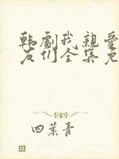 韩剧我亲爱的朋友们全集免费观看