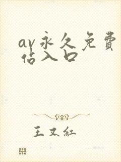 av永久免费网站入口