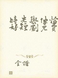 时光与他恰是正好短剧免费观看封面