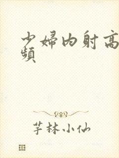 少妇内射高潮视频