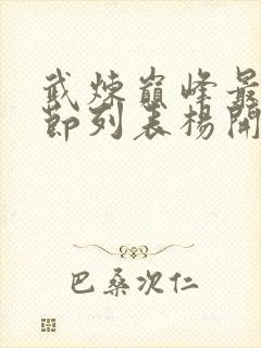 武炼巅峰最新章节列表杨开