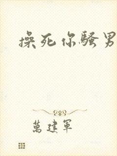 操死你骚男男文封面
