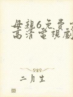 母亲6免费完整高清电视剧