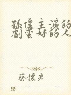 孙俪主演的电视剧蛮好的人生