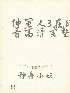 伸冤人3在线观看高清完整版封面