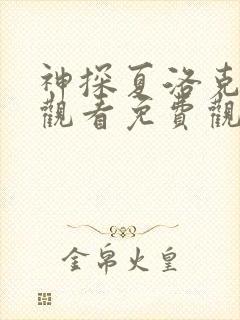 神探夏洛克在线观看免费观看全集封面