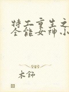 特工重生之快穿全能女神小说无弹窗