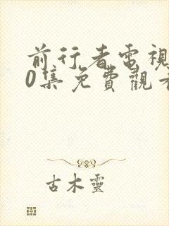 前行者电视剧40集免费观看