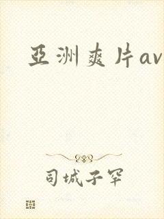 亚洲爽片av