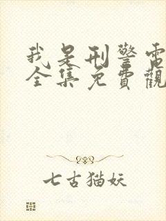 我是刑警电视剧全集免费观看高清