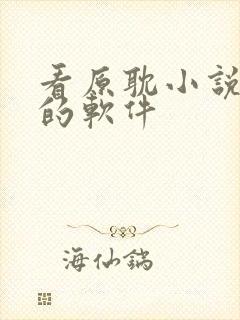 看原耽小说免费的软件