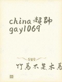 china超帅gay1069