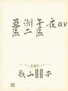 亚洲午夜av一区二区
