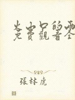 火山口的两个人免费观看全集封面