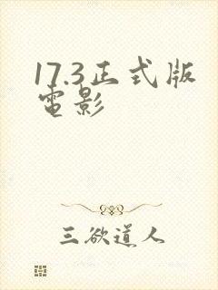 17.3正式版电影