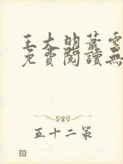 王大明萧云小说免费阅读无弹窗