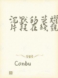 沉默的荣耀影视片段在线观看封面