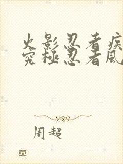 火影忍者疾风传究极忍者风暴3封面