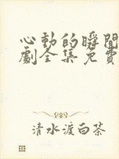 心动的瞬间电视剧全集免费