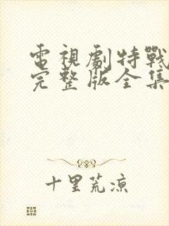 电视剧特战荣耀完整版全集