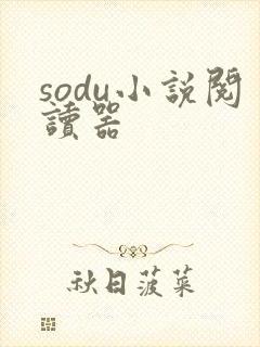 sodu小说阅读器