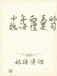 少年白马醉春风魏洛礼是司空长风吗